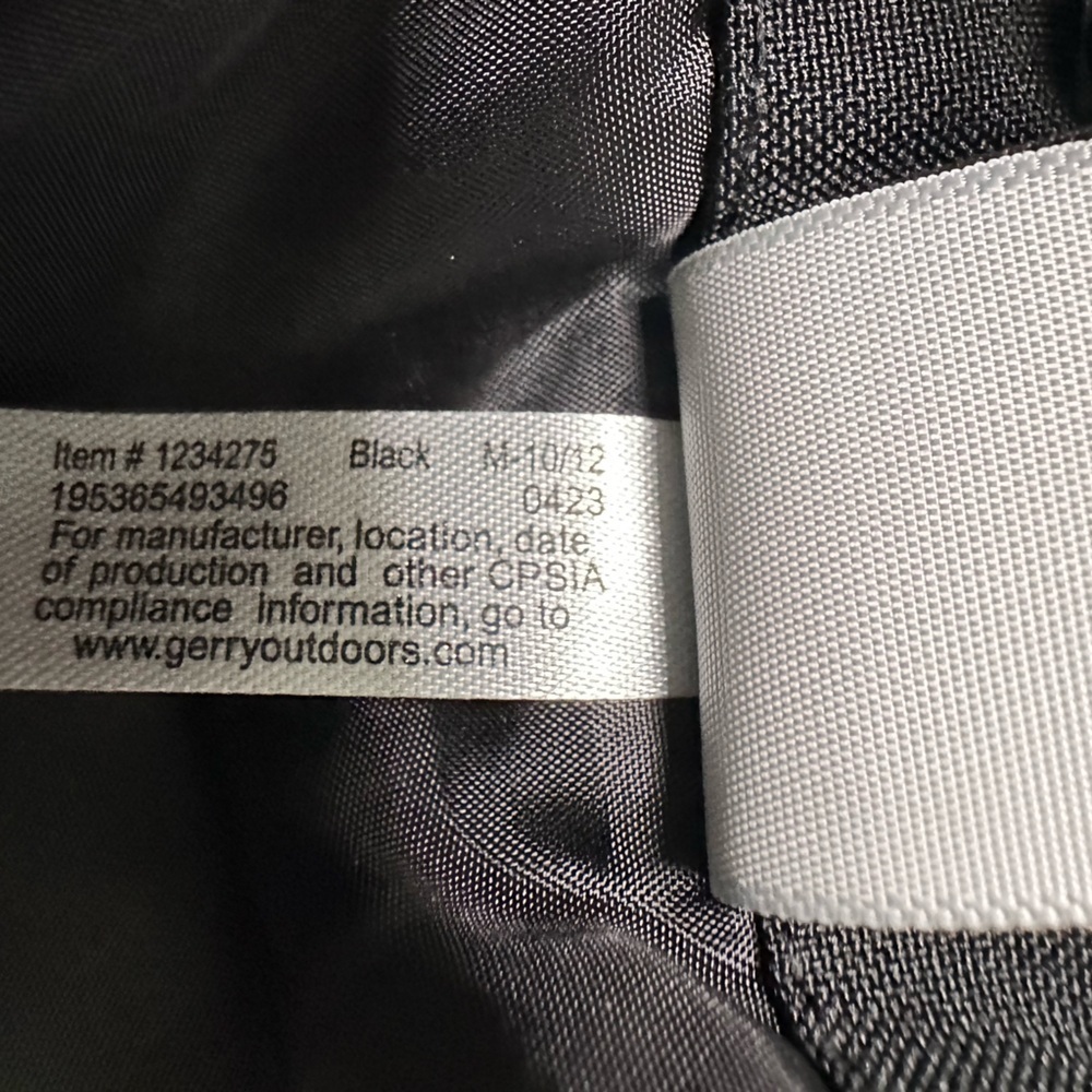 Gerry Weber Kids 3 in 1 Black and Gray Coat Size M 10/12 - Picture 10 of 13